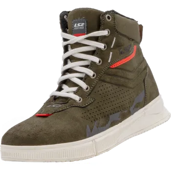 Moto obuv LS2 CHROME MAN BOOTS GREEN