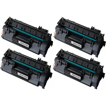 Multipack 4x toner HP 80A - CF280A kompatibilní černý