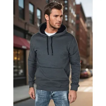 Pánská mikina Pánská mikina DSTREET TMAVĚ ŠEDÁ XXL