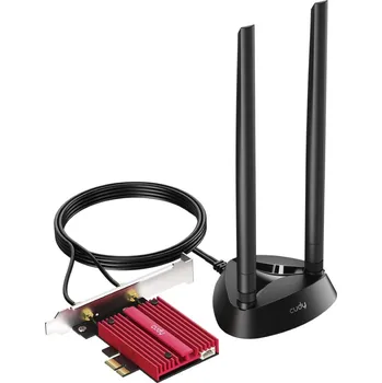 Síťová karta WiFi síťová karta CUDY BE9300 Wi-Fi 7 Bluetooth 5.4 PCI-E Adapter