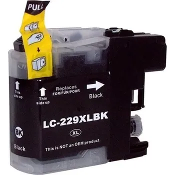 Cartridge Brother LC-229XLBK - LC229XLBK kompatibilní černá