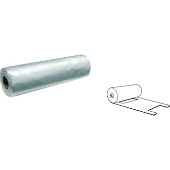 Nákupní taška HDPE taška ROLO č. 5 transp. SILNÁ 22+2x7x42cm/ 7mikr. Extra silná
