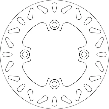 Brzdový kotouč brzdový kotouč, NEWFREN KAWASAKI ZX-6R 600 Ninja (