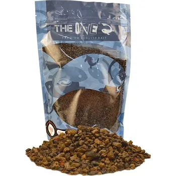Návnadová surovina THE ONE - Drcené pelety Crumble Mix Krill Pepper 800 g
