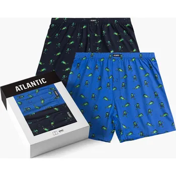 Trenýrky Trenýrky Atlantic 2MBH-006 2 pcs Barva: Modrá - tmavě, Velikost: XL