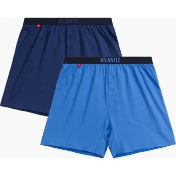 Trenýrky Trenýrky Atlantic 2MBX-025 2 pcs Barva: Modrá, Velikost: M