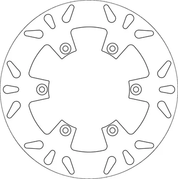 Brzdový kotouč brzdový kotouč, NEWFREN KAWASAKI KX 250 2000-2002