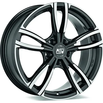 Disk Alu disk MSW AVANTGARDE MSW 73 8x18, 5x112, 73, ET50 GLOSS DARK GREY FULL POLISHED