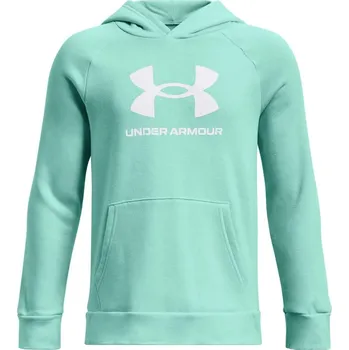 Pánská mikina Mikina s kapucí Under Armour UA Rival Fleece BL Hoodie-BLU 1379791-361 Velikost YMD