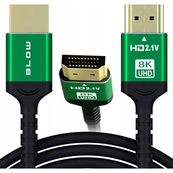 Video kabel Kabel Blow HDMI GREEN 8K 5M Full HD 144Hz HDMI - HDMI 5 m