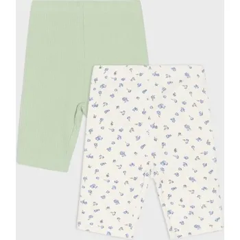 Dívčí oblečení Sinsay - Krátké legíny 2 pack - vícebarevná - 482EJ-MLC - 482EJ-MLC-128