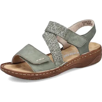 Dámské sandále Dámské sandály Rieker V2862-52 Barva: Zelená, Velikost: 38