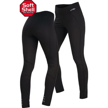 Dámské legíny Dámské dlouhé softshellové legíny 9C425 LITEX černá M