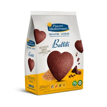 Piaceri Mediterranei ČOKOLÁDOVÁ SRDÍČKA BATTITI 200g