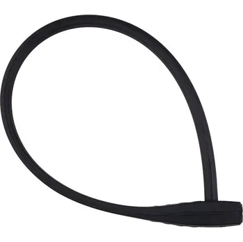 Zámek na kolo PRO-T Zámek lankový Pro T Plus M10x60 silicone Velikost: 60cm black