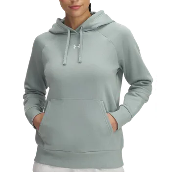 Dámská mikina Mikina s kapucí Under Armour UA Rival Fleece Hoodie 1379500-348 Velikost M