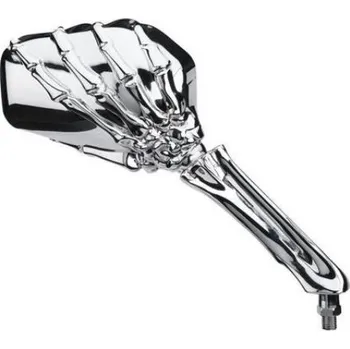 Zrcátko pro motocykl Louis Moto zrcátko Skeleton chromované Možnosti: Pravé