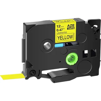 Páska Brother TZE-631 ( TZE631 ) Black/Yellow 12mm x 8m kompatibilní