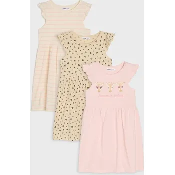 Dívčí spodní prádlo Sinsay - Sada 3 šatů - vícebarevná - 154EF-MLC - 154EF-MLC-116