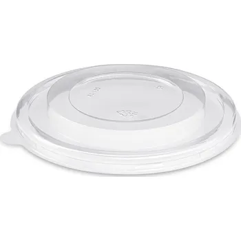 Jednorázové nádobí Víčko (rPET) průhledné pro papírovou misku 500, 750 a 1000 ml / prům.150mm / 82700