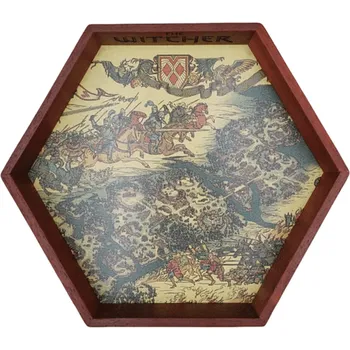 Příslušenství k deskovým hrám imago Dřevěný Dice Tray - The Witcher