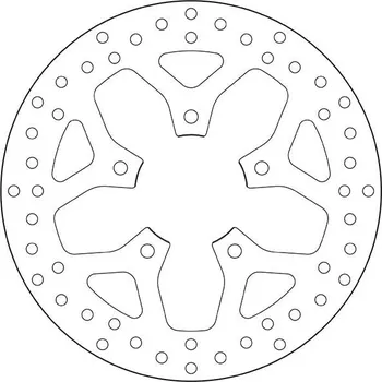 Brzdový kotouč Brzdový kotouč BREMBO 68B407K7 fix 68B407K7