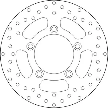 Brzdový kotouč Brzdový kotouč BREMBO 68B40795 fix KYMCO Agility 125 City (R16) 2008-2014