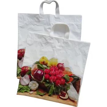 LDPE Taška s uchem Ovoce Zelenina-440x470mm,37mic.