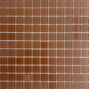 Obklad MOSAIC Skleněná mozaika MSN011 tmavě hnědá