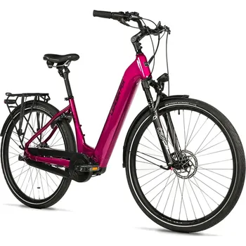 Elektrokolo Městské elektrokolo LEADER FOX 28" NEBA CITY VIOLET SHINY M420 NEXUS 2025 Velikost rámu: 18"