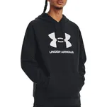 Mikina s kapucí Under Armour UA Rival Fleece Logo HD-BLK 1379758-001 Velikost XL