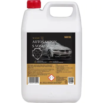 Autošampón Autošampon s voskem WASH 3+ 5L NANOSOL