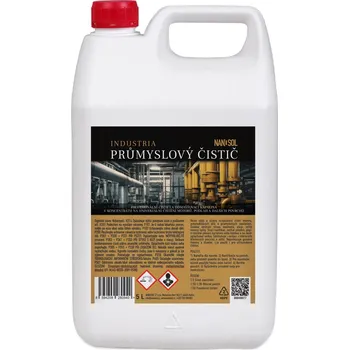 Odmašťovací přípravek na motor Průmyslový čistič INDUSTRIA 5 L NANOSOL
