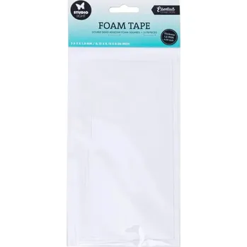 Studio Light Samolepicí pěnové polštářky Studio Light, 2178 ks - čtverečky, mini 3x3mm