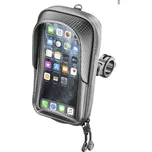 Univerzální držák na mobilní telefony Interphone Master s úchytem na řídítka, pro telefony max. 6,7", černý