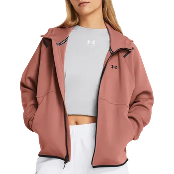 Dámská mikina Mikina s kapucí Under Armour Unstoppable Fleece Full-Zip 1379842-696 Velikost S