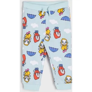 Dívčí oblečení Sinsay - Tepláky Kitty Kotty - zelená - 061BZ-97X - 061BZ-97X-74-1