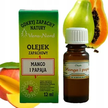 Vonný olej Vera-Nord mango papája 12 ml 1 ks
