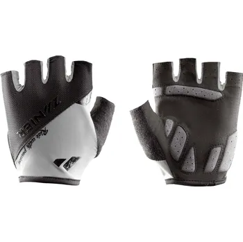 Cyklistické rukavice Cyklistické gelové rukavice Zanier Cycling Team černo-šedé, velikost 8,5