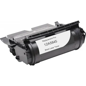 Toner Lexmark 12A5845 kompatibilní černý