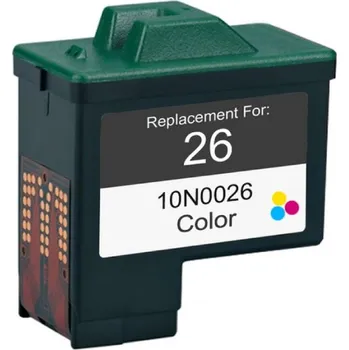 Cartridge Lexmark 10N0026 No.26 kompatibilní barevná