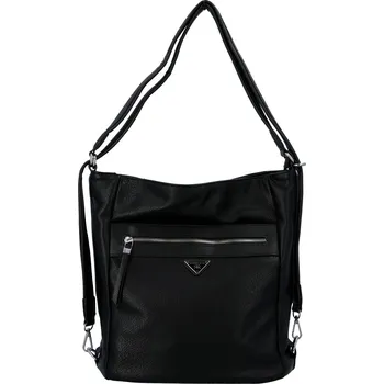 Kabelka Dámský praktický kabelko-batoh Eva, černý