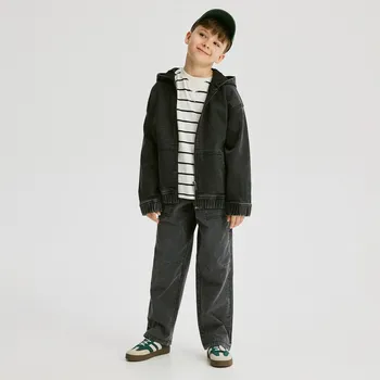 Reserved - Bavlněné kalhoty - černý - 223CJ-99X - 223CJ-99X-158