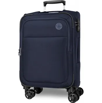 Textilní cestovní kufr MOVEM Atlanta Azul, 56x37x20cm, 34L, 5318622 (small exp.)