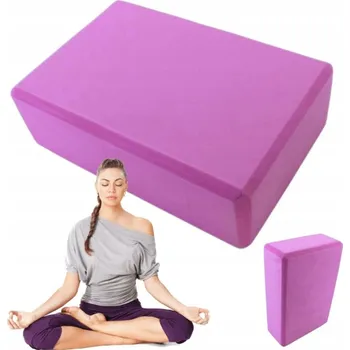 Jóga kostka 23x15x7,5 cm růžová
