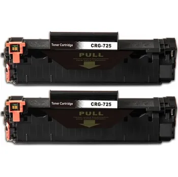 Double pack toneru Canon CRG-725 kompatibilní černý
