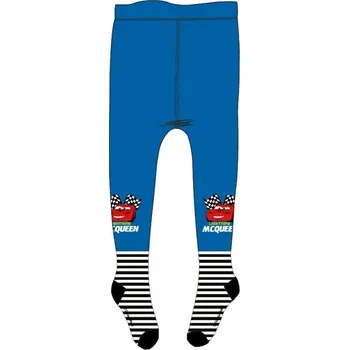 E plus M • Dětské / chlapecké punčocháče Auta / Cars - motiv Blesk McQueen 98 / 104 Modrá