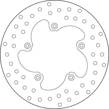 Brzdový kotouč Brzdový kotouč BREMBO 68B40736 fix APRILIA Leonardo 250 1999-2004