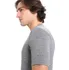Pánské tričko Icebreaker Mens 200 Oasis SS Crewe 104509 Gritstone Heather, XXL