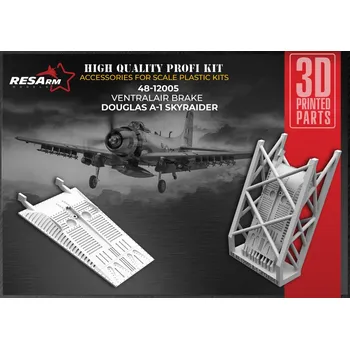 Plastikový model RESARM 1/48 Douglas A-1 Skyraider Bottom Airbrake